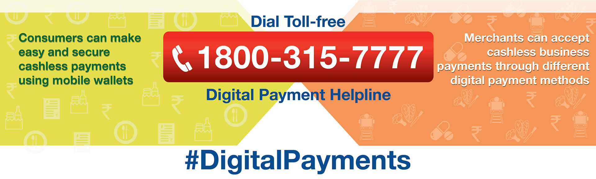 Digital Payment Helpline -Toll Free Number in India